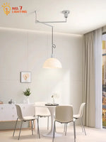 Retractable Pendant Lights LED E27 Modern Hanging Lamp for Restaurant, Living Room, Cafe