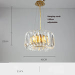Gold LED Chandelier 2025 New Trend for Living Room