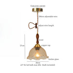 Afralia™ Cracked Glass LED Pendant Lights for Home Decor, Restaurant, Living Room, Kitchen