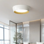 Nordic LED Ceiling Lamp for Living Room Bedroom, Surface Mounted Luminaire