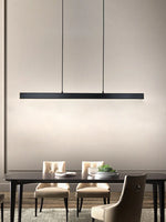 Modern Linear Dining Room Pendant Light - Nordic Suspension Kitchen Lamp