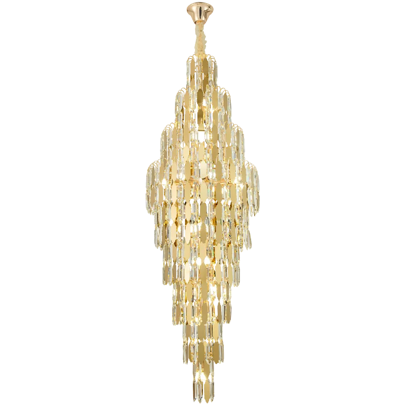 Crystal Chandelier for Modern European Style Living Rooms