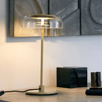Nordic Designer Glass LED Table Lamp for Bedroom