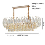Brilliance Crystal Chandelier for Luxe Living & Dining Rooms.