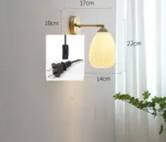 LED Wall Lamp with Knob Switch, 4W Home Lighting