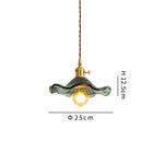 Glass Pendant Lamp for Bedroom Dining Room Chandelier Lighting