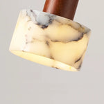 Afralia™ Marble LED Pendant Lights for Kitchen Bedroom Living Room - Nordic Modern Hanging Lamp