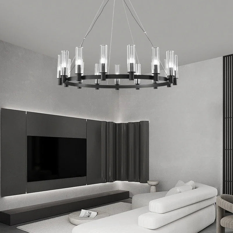 Crystal Chandelier Pendant Lights - Luxury LED Lighting for Living Room