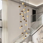 Multi Pendant Modern Foyer Chandelier