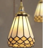 Blue Glass Pendant Lights for Bedroom Dinning Living Room