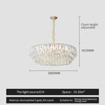 Crystal Chandelier: Modern Luxury Lighting for Home, Hotel, Restaurant