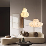 Silk LED Chandelier Pendant Light for Nordic Home Decor