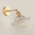 Nordic Glass LED Wall Lamps Copper Arm Wandlamp
