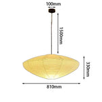 Noguchi Yong LED Pendant Lights | Rice Paper Hanging Lamp for Home & Hospitality