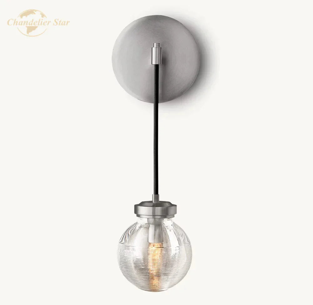 Crystal LED Wall Sconce: Elegant Bedroom Living Room Bathroom Lighting Fixtures