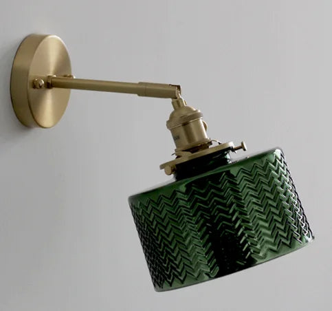 LED Wall Lamp Sconce with Knob Switch for Bedroom & Living Room Lighting