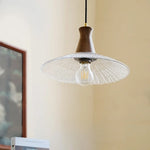 Glass & Wood LED Pendant Lights for Home Decor & Restaurant Lighting