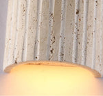 Yellow Cave Stone Wall Light Fixture for Home Decor and Lighting Integration