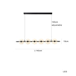 Luxury Aluminum Glass Pendant Light 2025 for Dining Room & Bar Decor.