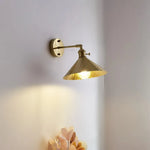 Copper LED Wall Light for Modern Spaces.