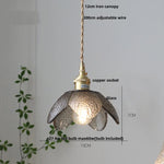 Flower Glass LED Pendant Lights | Nordic Modern Style | Adjustable Hang Lamp