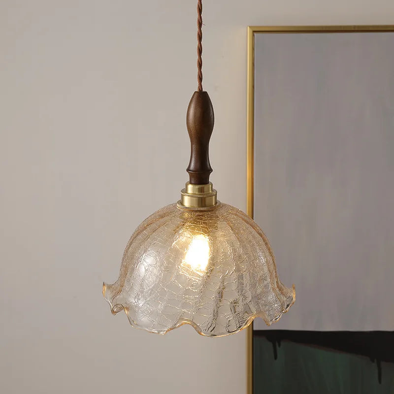 LED Glass Pendant Light Chandelier for Modern Living Dining Room