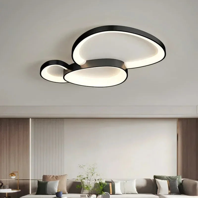 LED Dimmable Ceiling Lamp for Modern Minimalist Home Decor