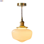 Glass LED Pendant Lamp: Nordic Minimalism for Bedroom, Living Room, Kitchen & More