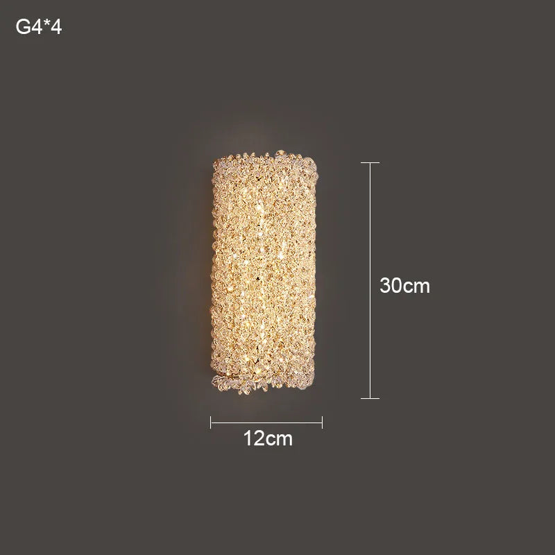 Bergamo Crystal Sconce