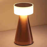 LED Bar Table Lamp: USB Rechargeable Touch Sensor Night Light