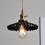 Afralia™ Ceramic Black LED Pendant Lights Modern Nordic Design Hanglampen