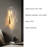Gio Crystal Sconce