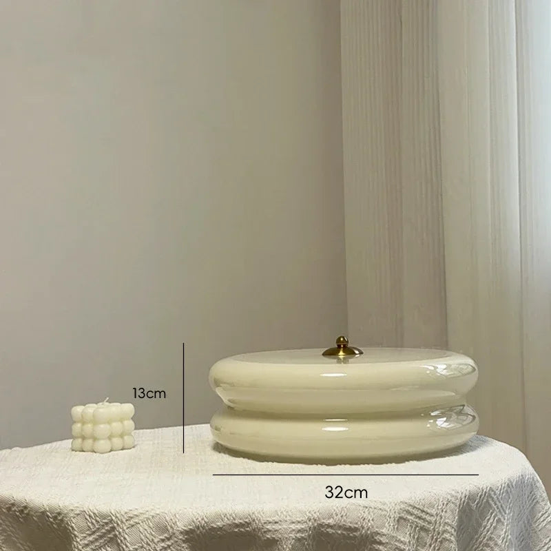 Glass Ceiling Bauhaus Down Light for Living Room, Dining Room, Bedroom