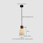 Nordic White Ceramic LED Pendant Light for Modern Living Spaces