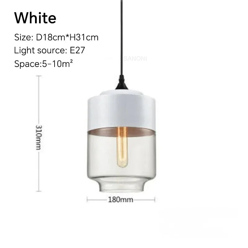 Nordic LED Glass Pendant Lights - Modern Wood Art for Stylish Living Spaces
