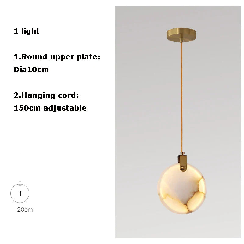 LED Marble Gold Chandelier for Living Room, 2025 Trend Lustre Lighting