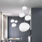 Glass Ball LED Pendant Lights for Home Decor, Living/Dining Room, Bar, & Stairs