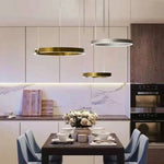 Nordic Ring LED Pendant Chandelier for Home Living Dining Kitchen Lighting