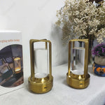 Retro Nordic LED Table Lamp Touch Bedside Decoration Light