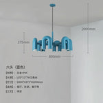 Nordic Chandelier: Adjustable Pendant Lights, Ceiling Hanging Lamp