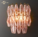 Modern Glass Wall Sconce LED Light Indoor Decor Fixture