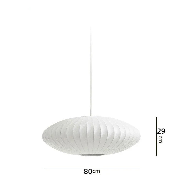 Bubble Silk Pendant Chandelier for Dining Living Room Kitchen Island & Bedroom