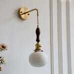 Copper Ceramic LED Wall Lamps - Nordic Modern Design