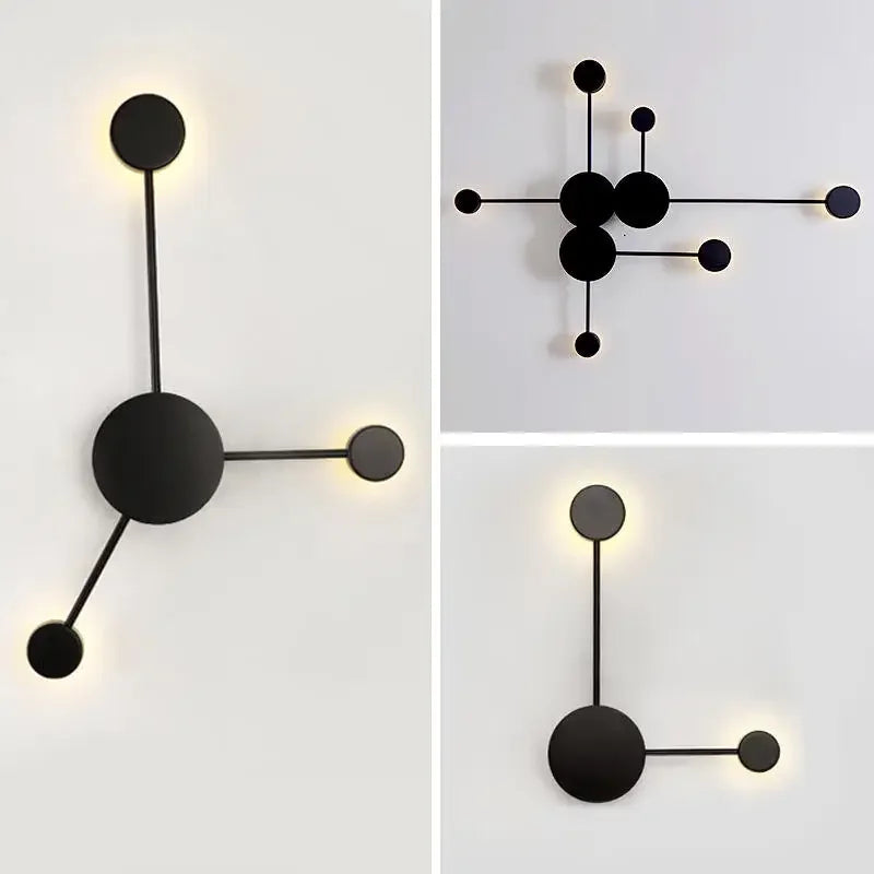 Creative Line RGB Led Wall Lamp for Living Room, Bedroom, Nordic Minimalism