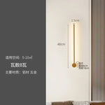 LED Strip Wall Lamp for Creative Staircase Aisle Background Wall Lighting