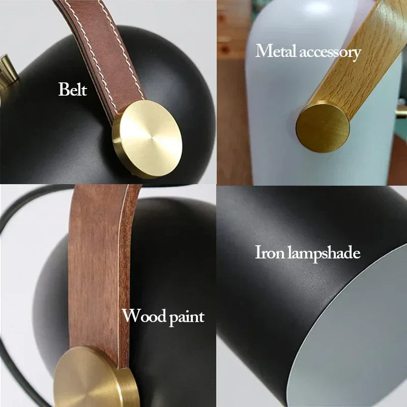 Rotatable Pendant Lamp Adjustable Spotlight for Bedroom and Dining Room