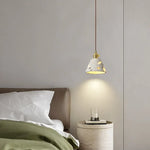 Wabi Sabi LED Pendant Lights Fixture Terrazzo Hanging Lamp Lighting