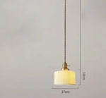 Blue Glass Pendant Lights for Bedroom Dinning Living Room