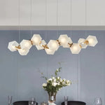 E14 LED Glass Pendant Light - Modern Luxury Hanging Chandelier
