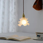 Copper Glass LED Pendant Lamps Modern Style Nordic Hanging Light Fixtures